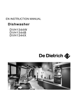 DeDietrich DVH1344W Owner's manual