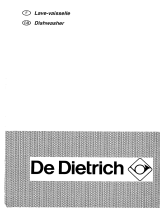 De Dietrich DVI340WE1 Owner's manual