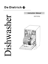 De Dietrich DVY1310J Owner's manual