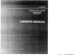 Groupe Brandt DW6 Owner's manual