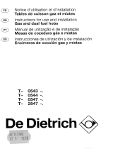 De Dietrich TM2547E2 Owner's manual