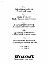 Brandt EFH702K Owner's manual