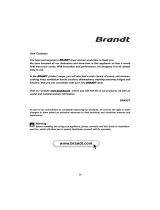 Brandt ETE6730K Owner's manual
