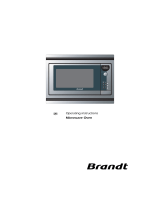 Brandt ME250XU1 Owner's manual