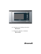 Groupe Brandt ME500XP1 Owner's manual