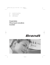 Brandt KV567WE1 Owner's manual