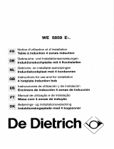 De Dietrich WE5859E1 Owner's manual