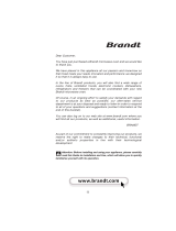 Brandt ME655WE1 Owner's manual