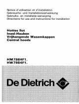 De Dietrich HM7984F1 Owner's manual