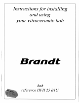 Brandt HFH25B1U Owner's manual