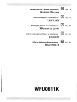 Groupe Brandt WFU0611K Owner's manual