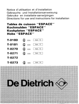 De Dietrich TW0180F1 Owner's manual