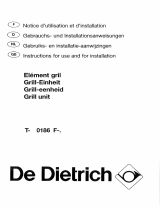 De Dietrich TS0186F3 Owner's manual
