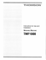Groupe Brandt TMF1000 Owner's manual