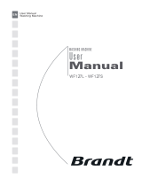 Brandt WF127S Owner's manual