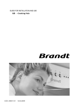 Brandt TG890XC Owner's manual