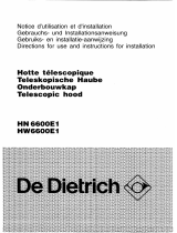 De Dietrich HW6600E1 Owner's manual