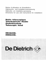 De Dietrich HW6635E1 Owner's manual