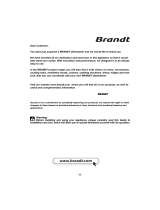 Brandt VH1144J Owner's manual