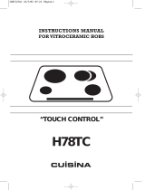 Brandt H78TC Owner's manual