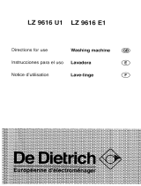 De Dietrich LZ9616E1 Owner's manual