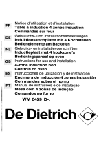 De Dietrich WM0459D1 Owner's manual