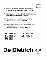 De Dietrich TM0187F1B Owner's manual
