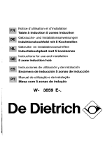 De Dietrich WM3859E1 Owner's manual