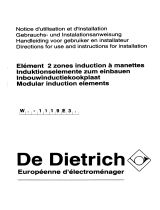De Dietrich WN1119E3 Owner's manual