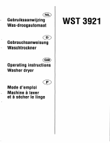 Groupe Brandt WST3921 Owner's manual