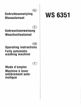 Groupe Brandt WS6351 Owner's manual