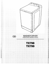 Groupe Brandt TX798 Owner's manual