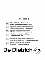 De Dietrich WW3659E1 Owner's manual