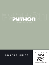 Python 524 Owner's manual