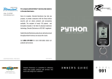 Python 5901 Owner's manual