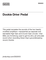 MXR Dookie Drive DD25V3 User manual