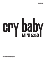 DUNLOP CRYBABY CRY BABY MINI 535Q User manual
