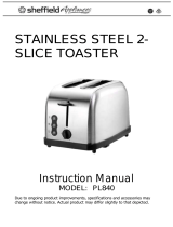 Sheffield PL840 User manual