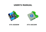 Apevia ATX-AS500W User manual