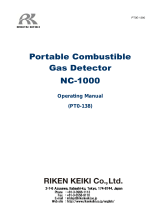 RKI Instruments NC-1000 Owner's manual