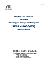 RKI Instruments RX-8000 User manual