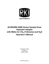 RKI Instruments 30-0954RK-209D Owner's manual