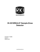 RKI Instruments 35-3010RKA-04 Owner's manual