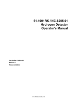 RKI Instruments NC-6205-01 Owner's manual
