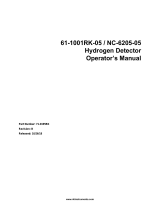 RKI Instruments 61-1001RK-05 Owner's manual