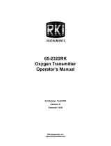 RKI Instruments 65-2322RK Owner's manual