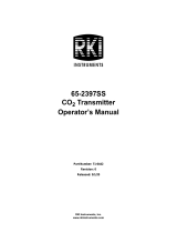 RKI Instruments 65-2397SS Owner's manual