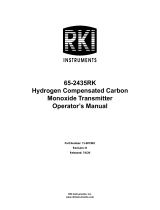 RKI Instruments 65-2435RK Owner's manual