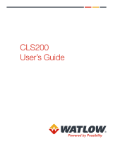 Watlow CLS200 User manual