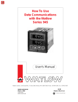 Watlow Electric SERIES 945 User manual